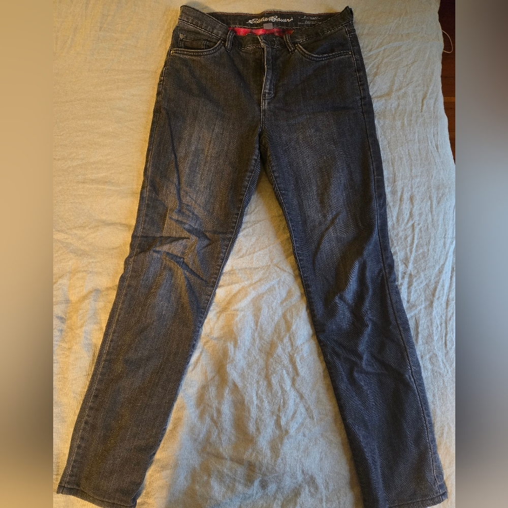 Eddie Bauer lined jeans size 4